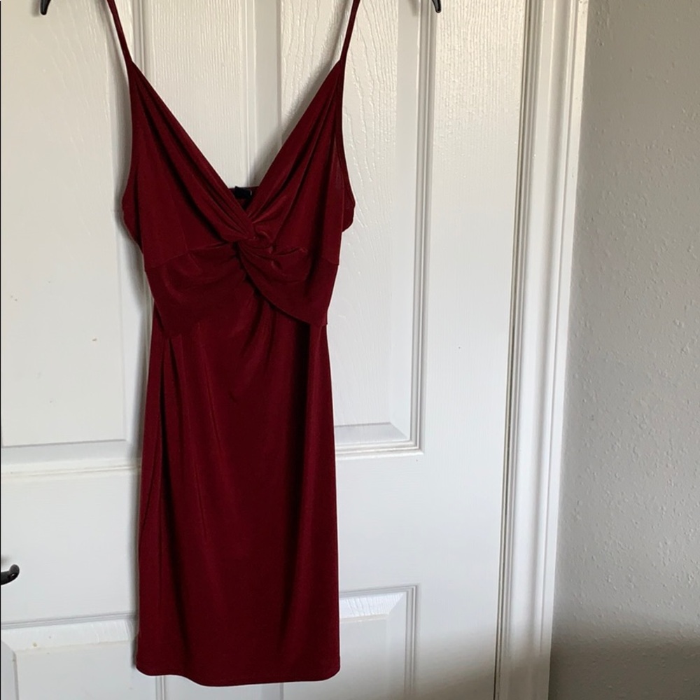 Red dress